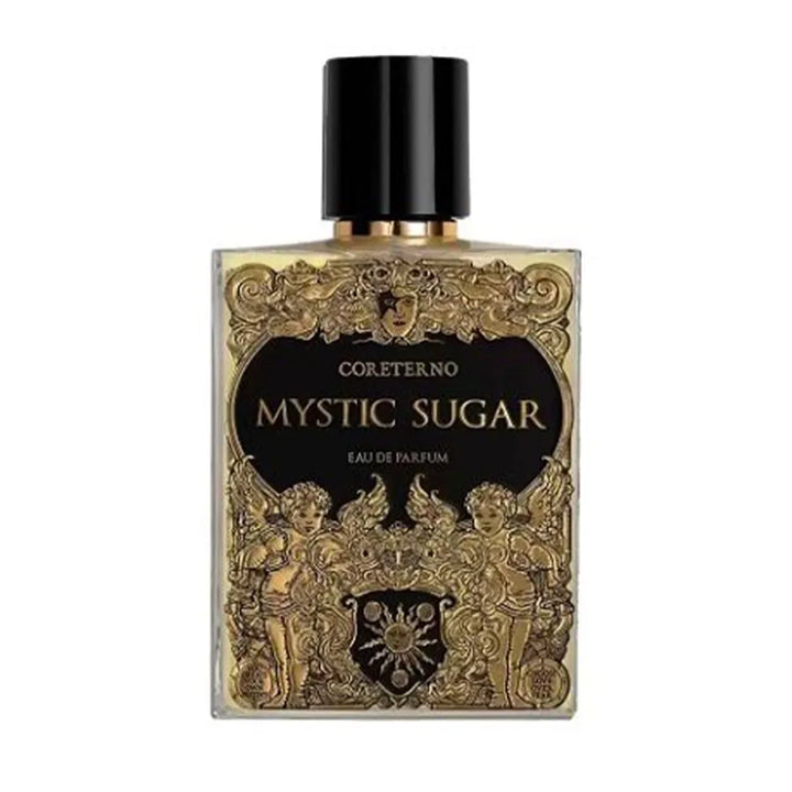 מיסטיק שוגר בושם יוניסקס יוקרתי מבית קורטרנו, פתיחה פירותית עם לב מתובל ובסיס וניל עץ ואמבר
Mystic Sugar luxurious unisex perfume by Coreterno, fruity opening with spicy heart and vanilla woody amber base